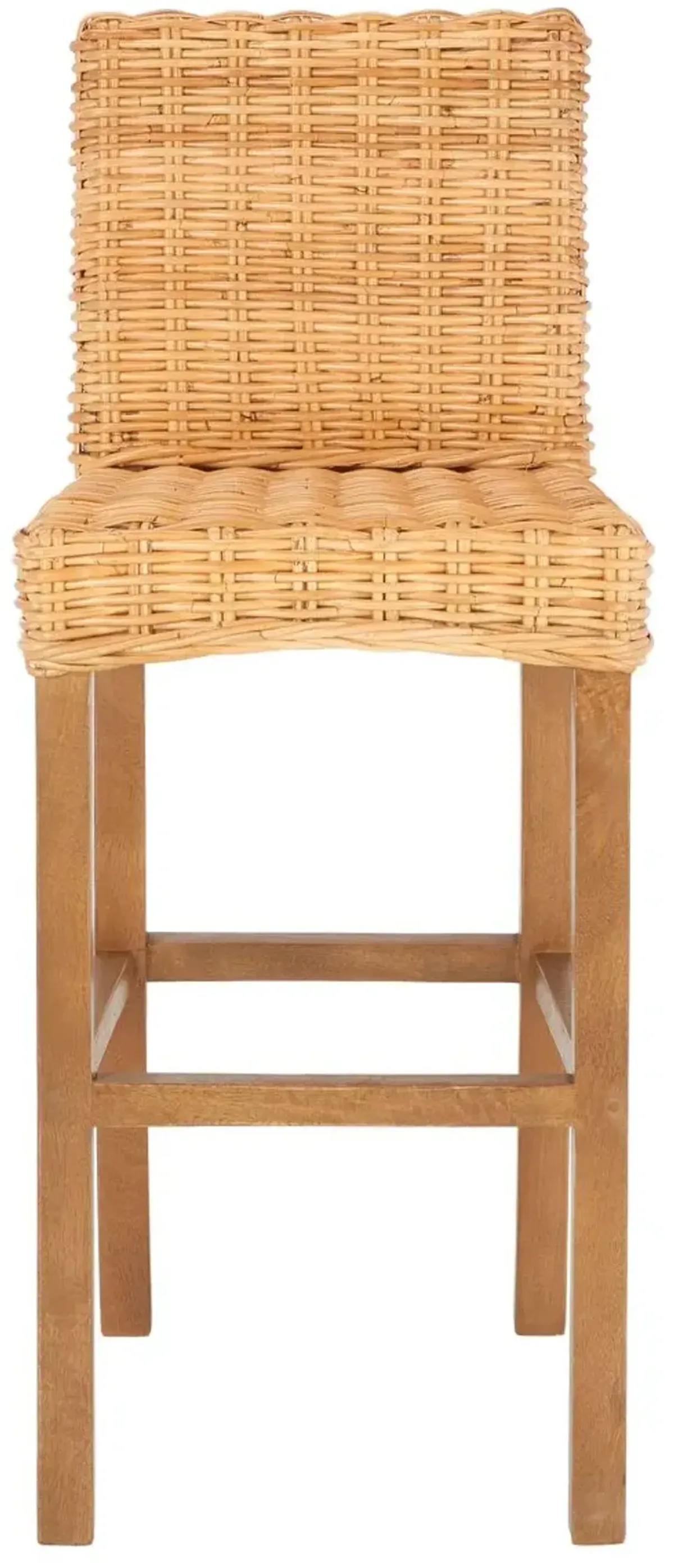 Fiore Rattan Barstool - Natural - Brown