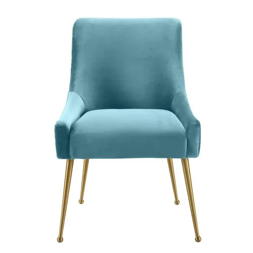 Georgia Side Chair - Sea Blue