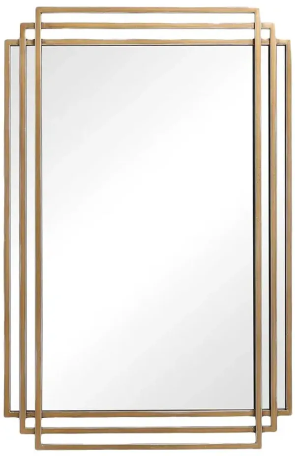 Hunter Wall Mirror, Gold