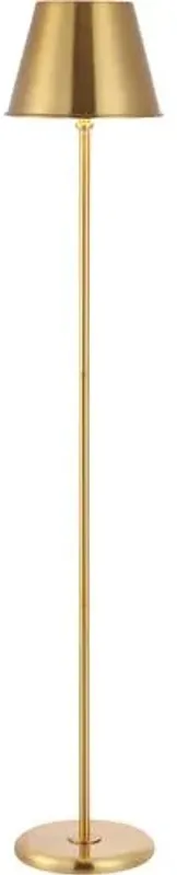 Asha Metal Floor Lamp - Gold