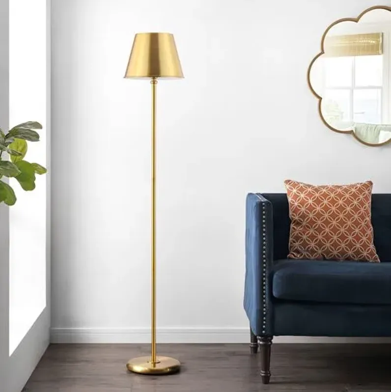 Asha Metal Floor Lamp - Gold