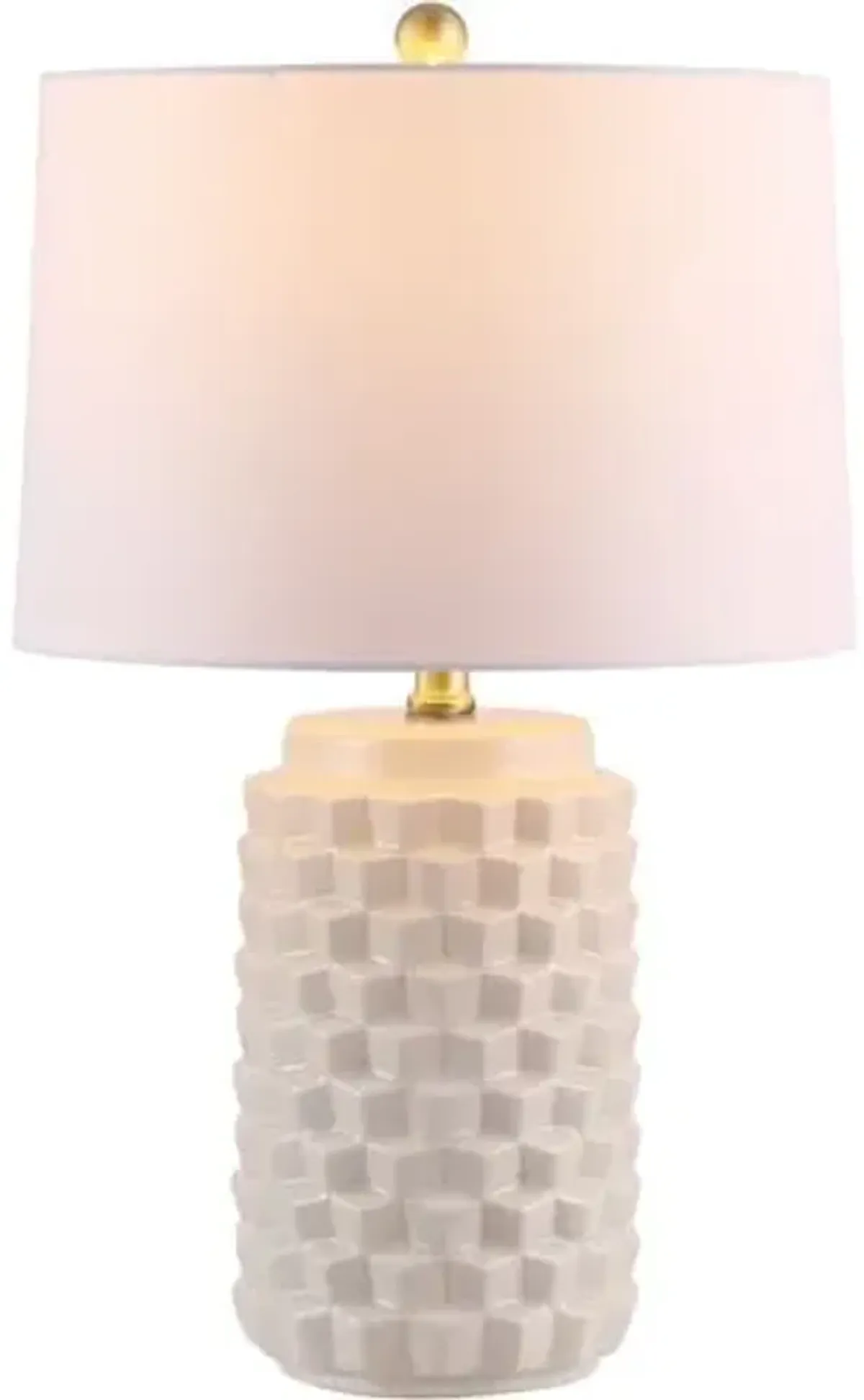 Welson Ceramic Table Lamp - Ivory