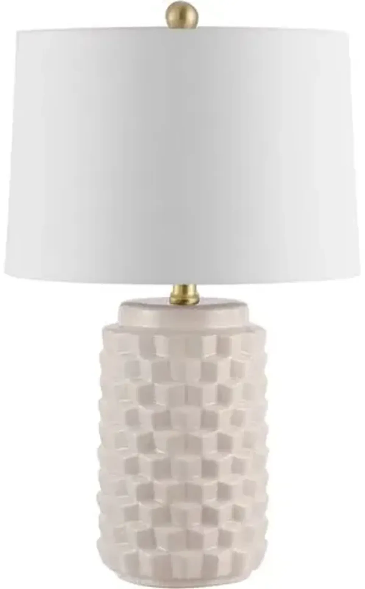 Welson Ceramic Table Lamp - Ivory