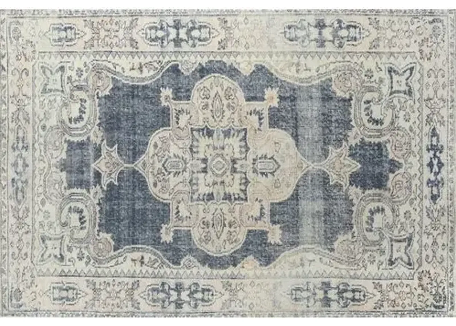 Phoebe Rug - Blue - Blue