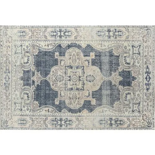 Phoebe Rug - Blue - Blue