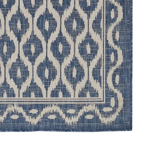 Andrea Outdoor Rug - Blue - Blue