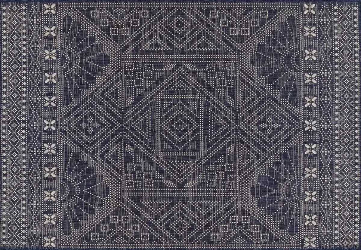 Samson Outdoor Rug, Blue