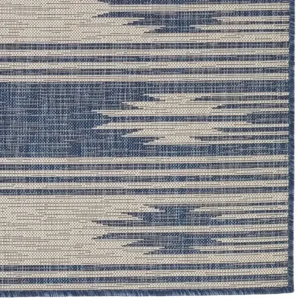 Rain Outdoor Rug - Blue - Blue