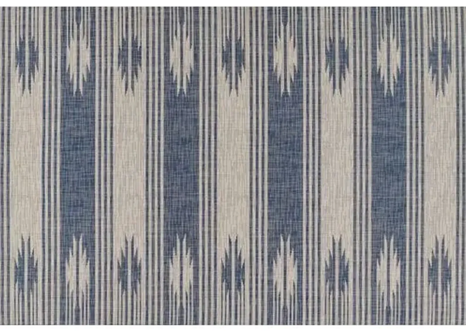 Rain Outdoor Rug - Blue - Blue