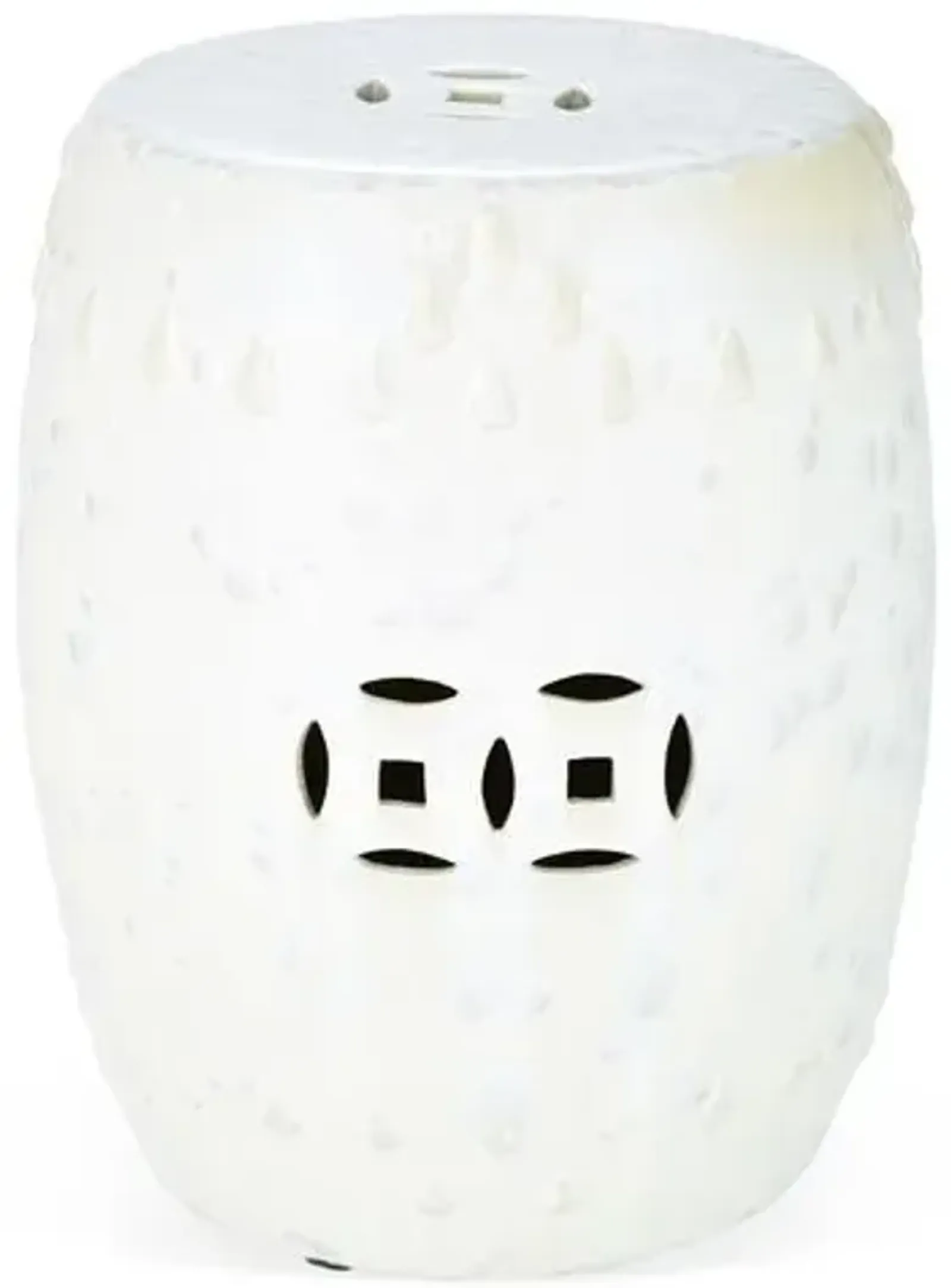 Kelly Garden Stool - Eggshell