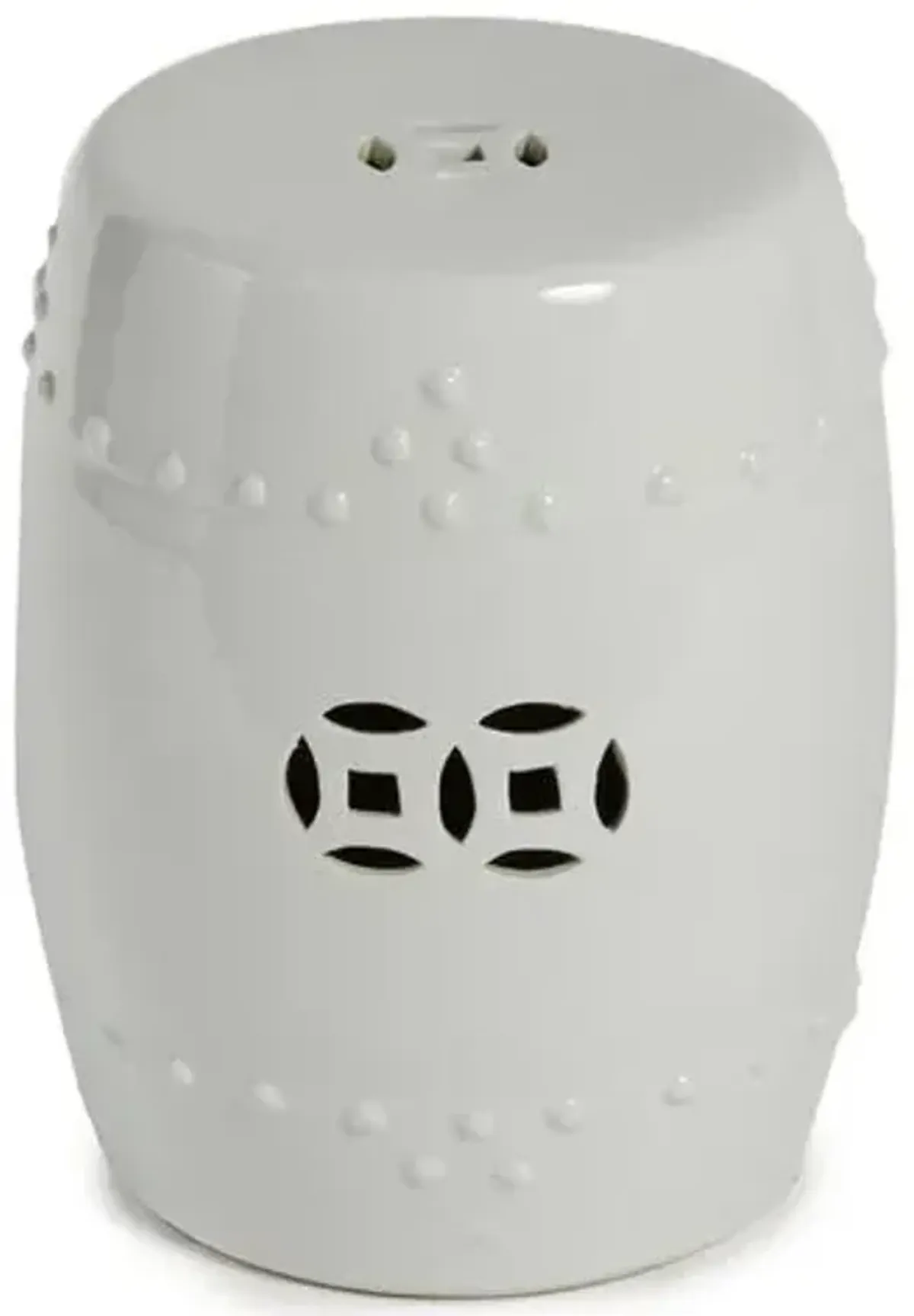 Kelly Garden Stool - White