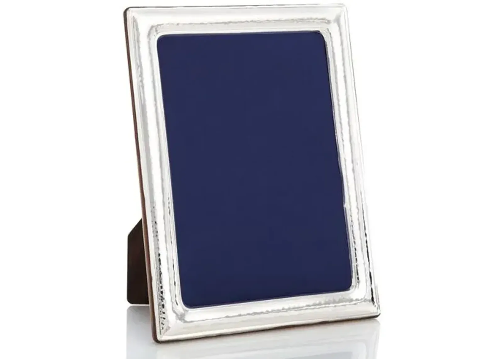 Sterling Light Hammered Frame - 8x10 - Silver