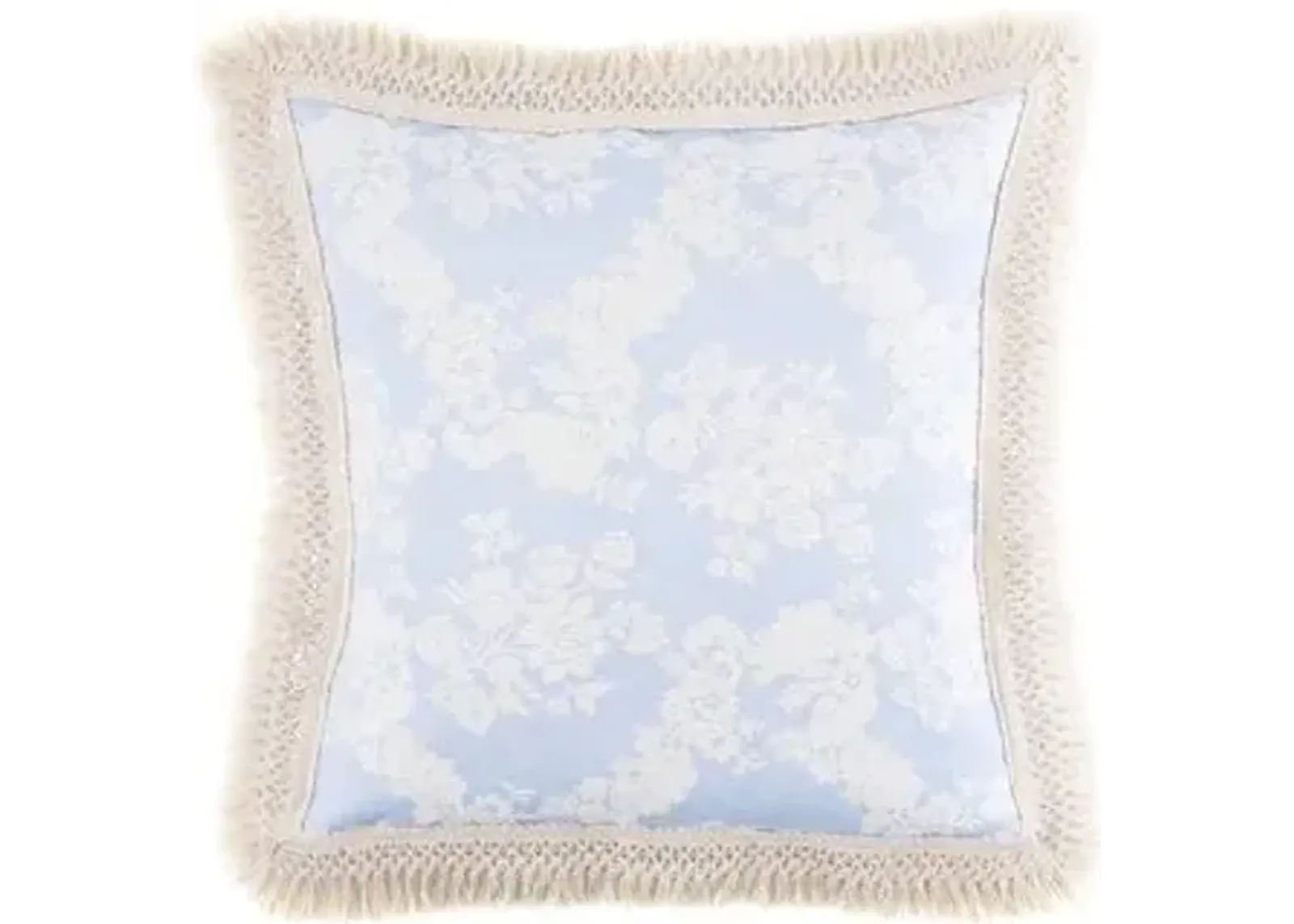 Mafalda Euro Sham - Blue - Belle Epoque