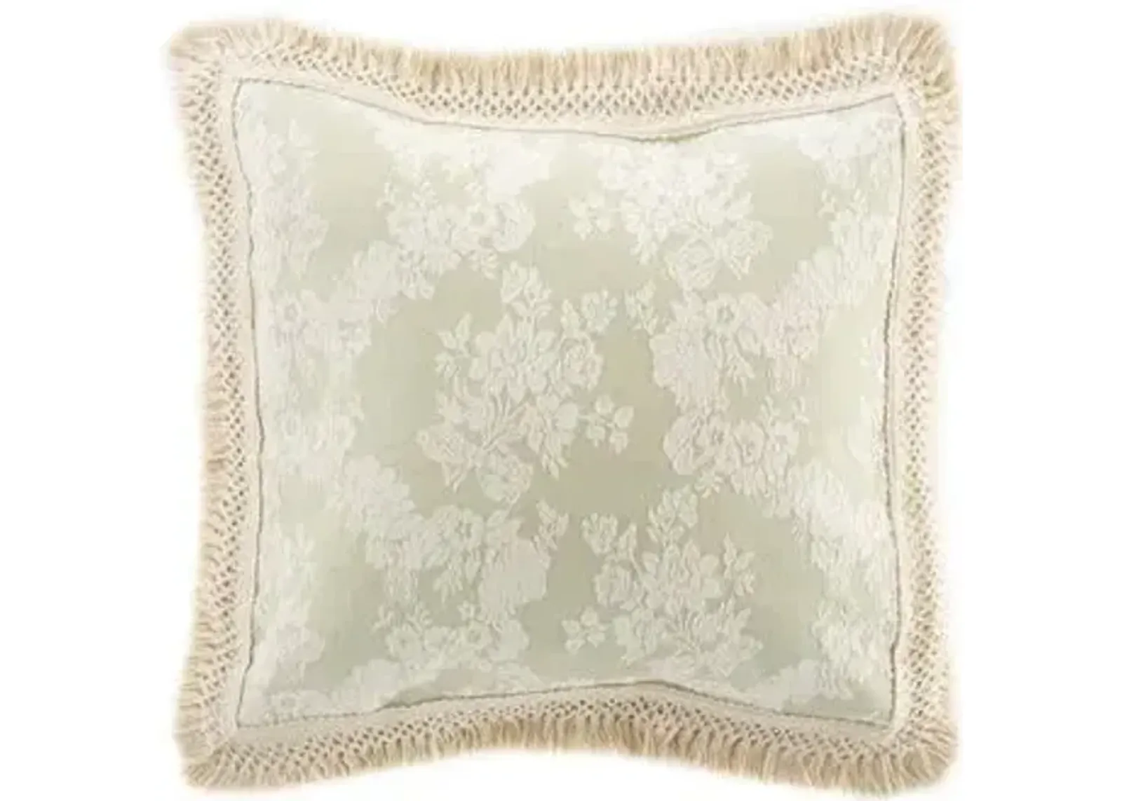 Mafalda Euro Sham - Sage - Belle Epoque - Green