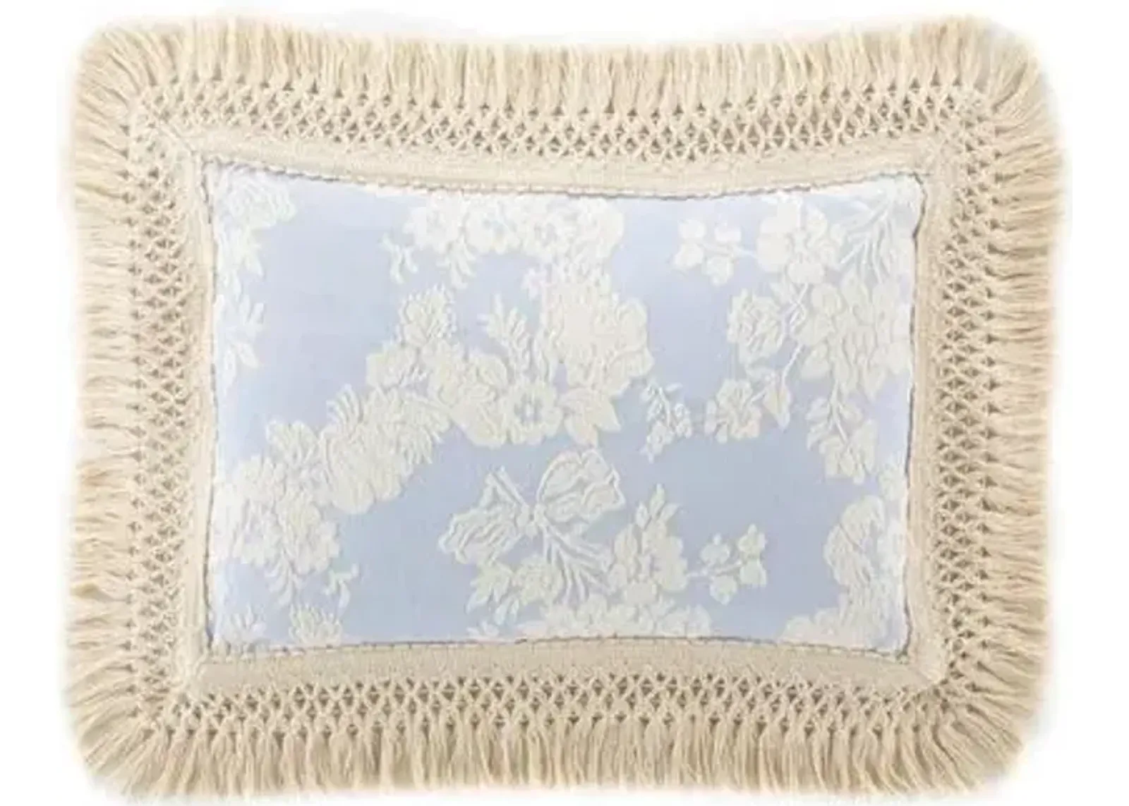 Mafalda Boudoir Pillow - Blue - Belle Epoque