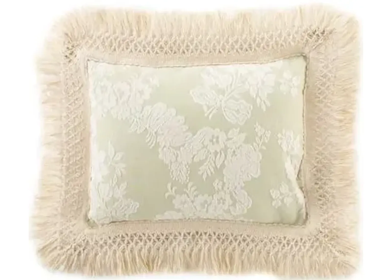 Mafalda Boudoir Pillow - Sage - Belle Epoque