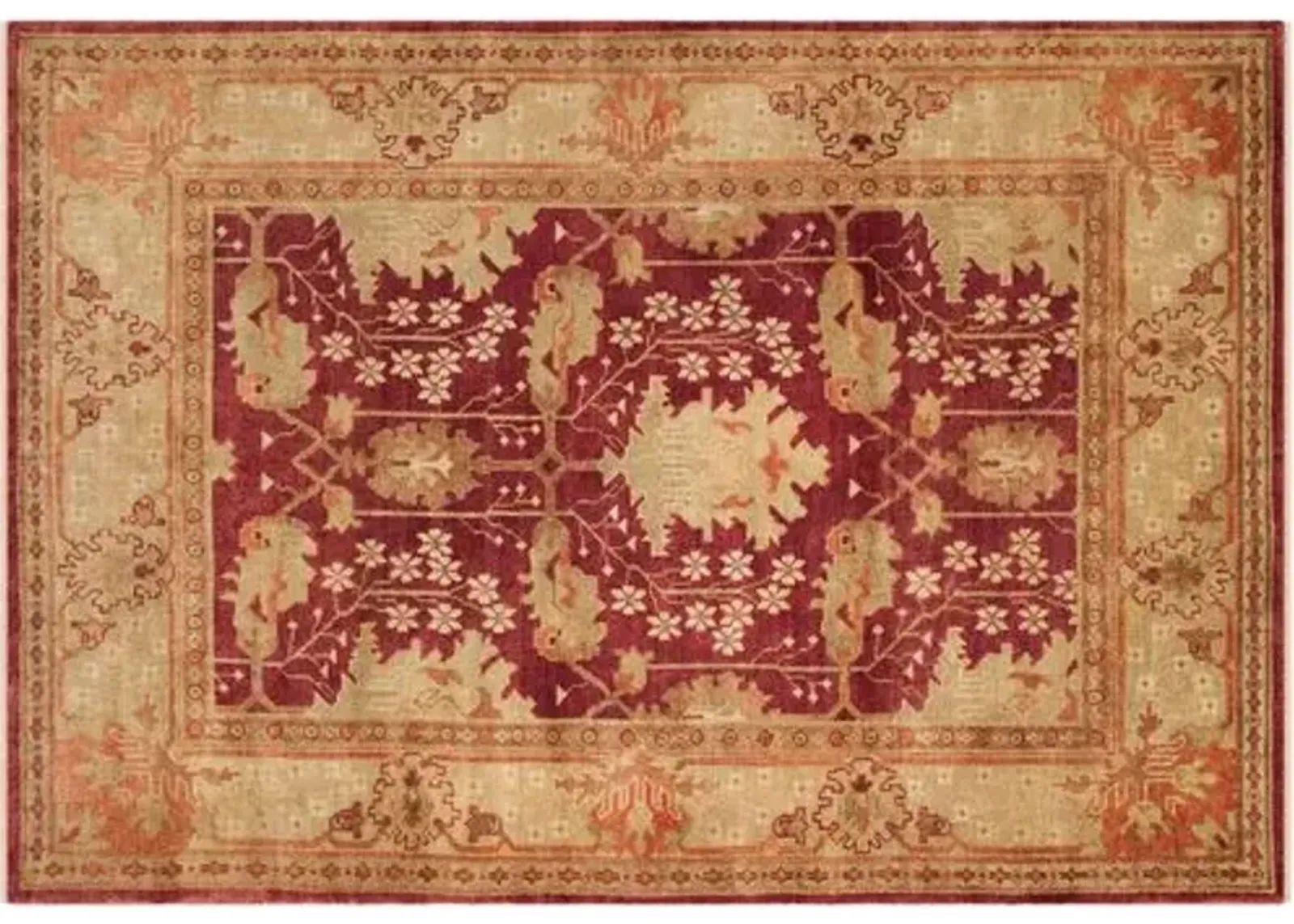 Geiger Oushak Rug - Brick - Red - Red