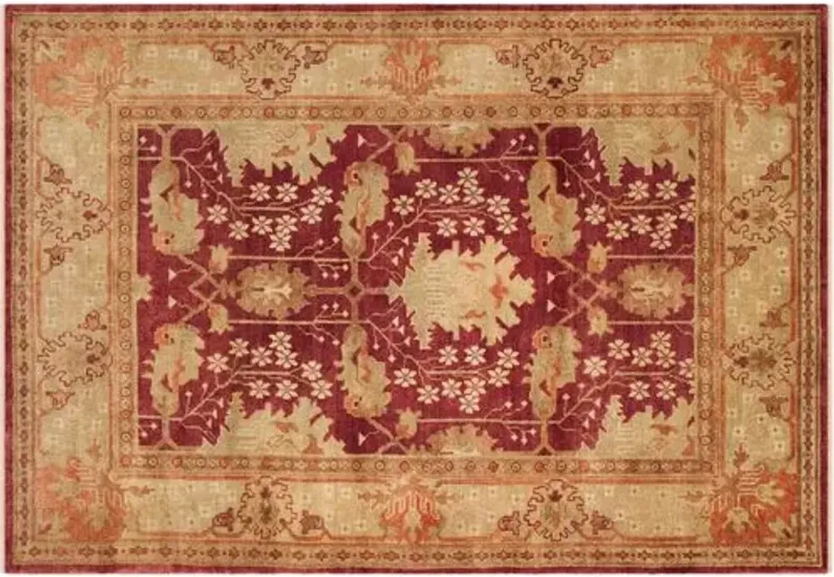 Geiger Oushak Rug - Brick - Red - Red