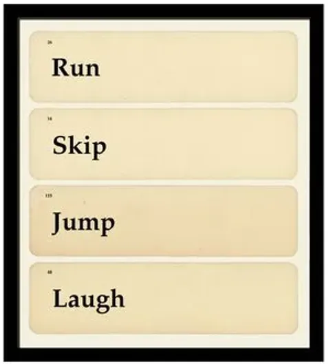 Run Skip Jump Laugh - Ivory