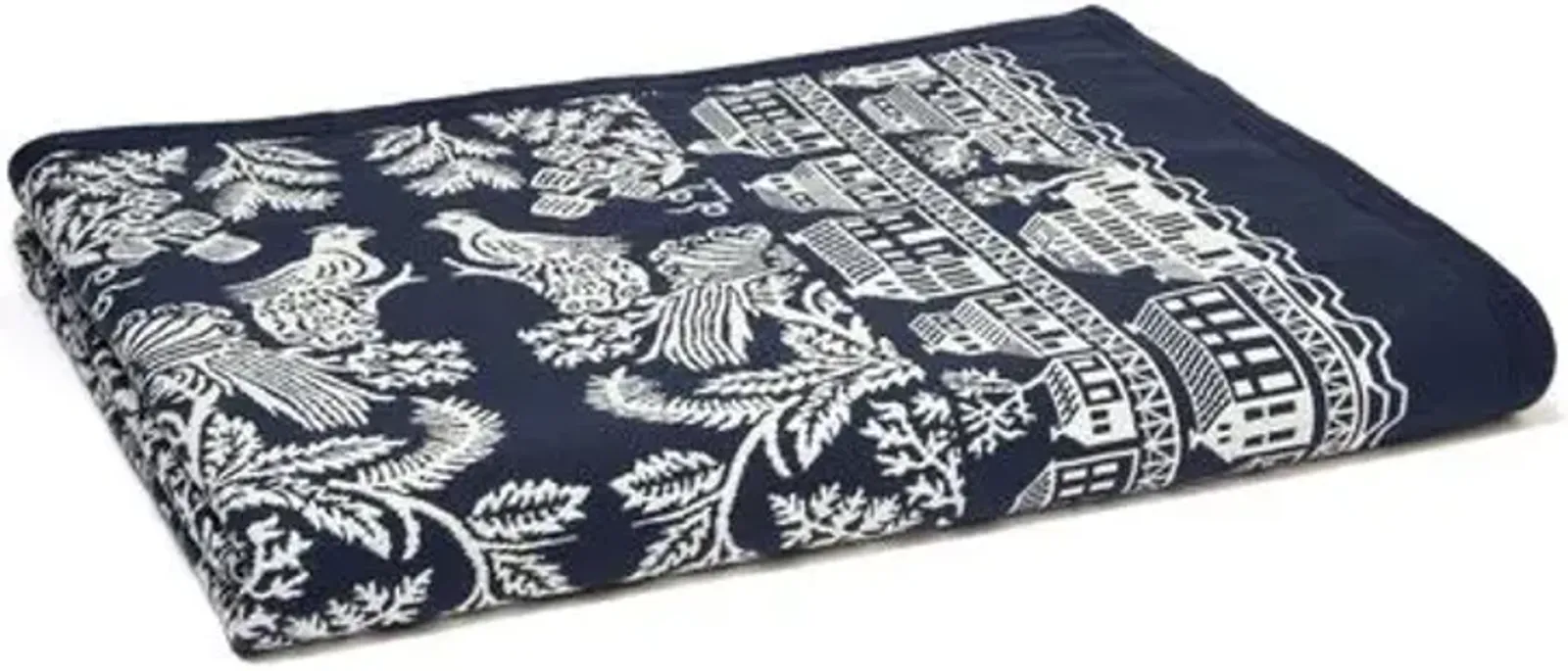 Wilmington Coverlet - Blue - Belle Epoque