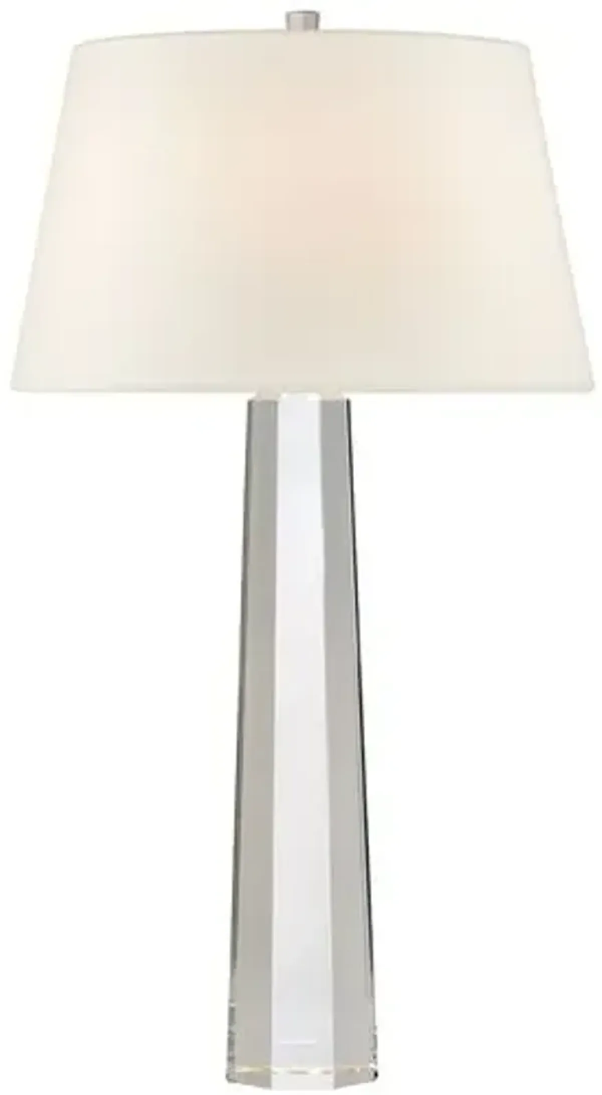 Visual Comfort - Octagonal Spire Large Table Lamp - Clear