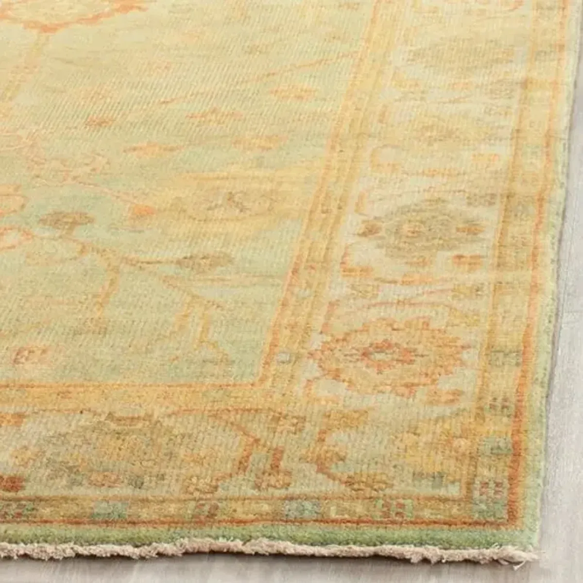 Lucia Oushak Rug - Green - Green