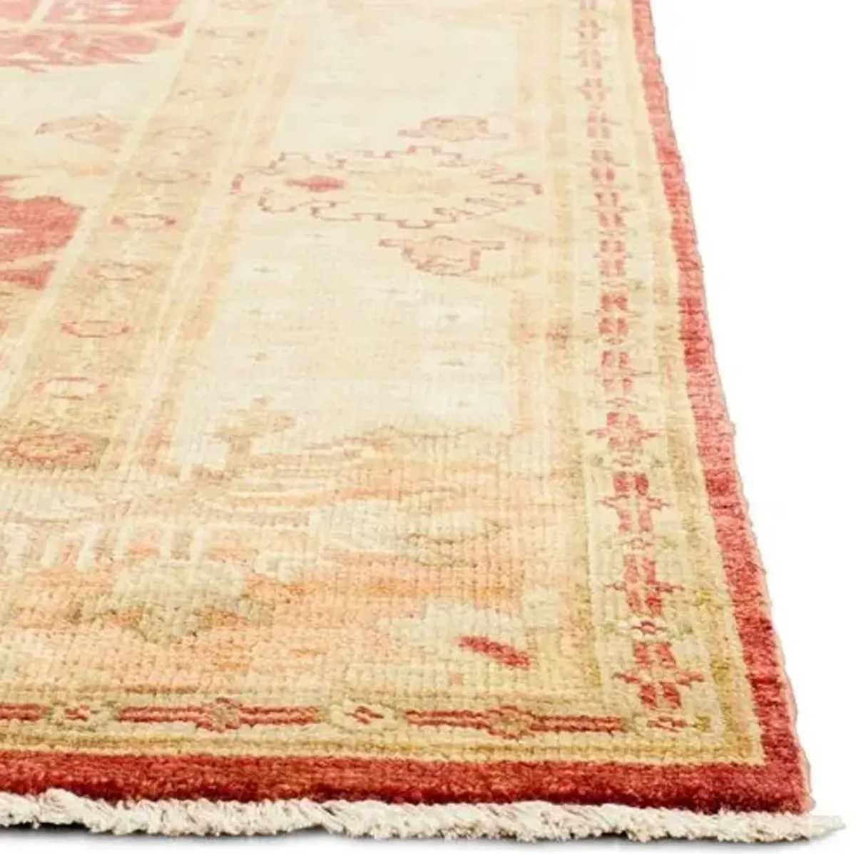 Geiger Oushak Rug - Brick - Red - Red