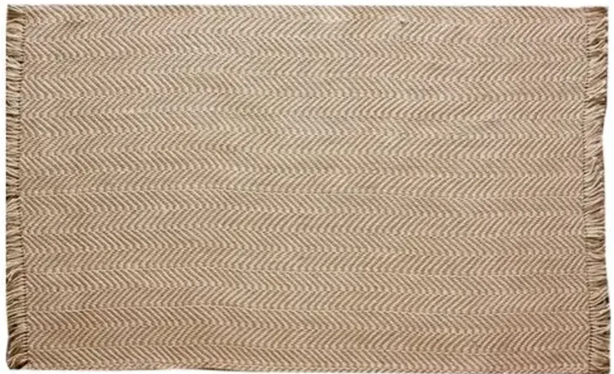 Maui Jute Rug - Natural - Gray - Gray