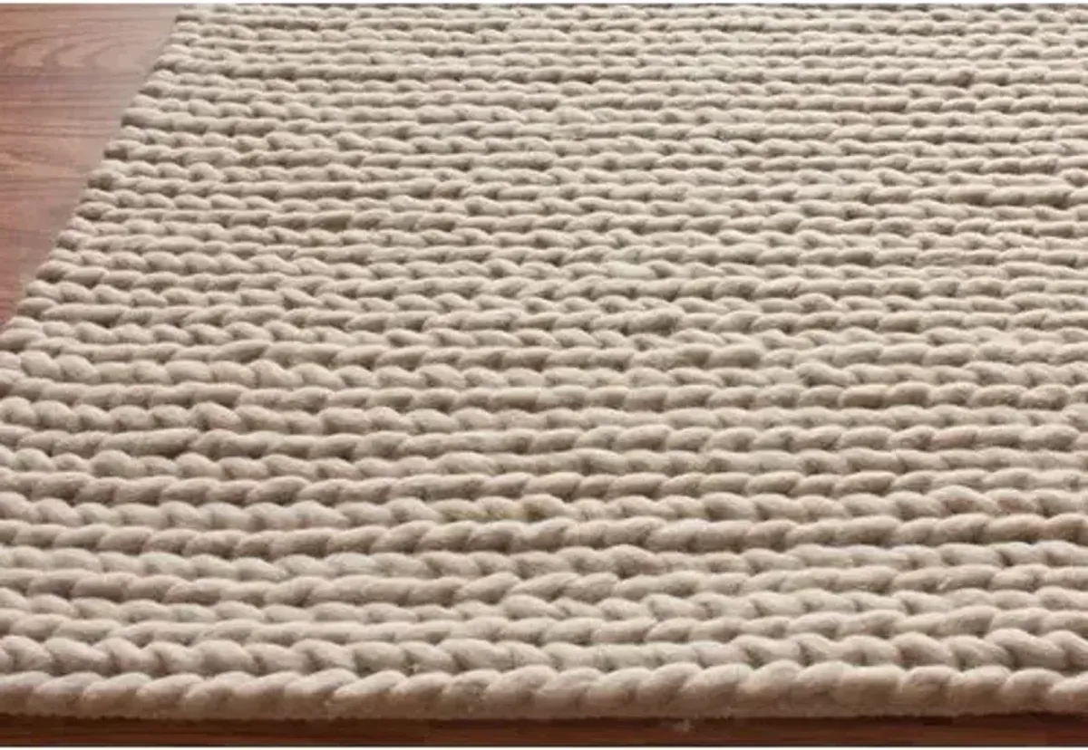 Turnbull Rug - Ivory - White - White