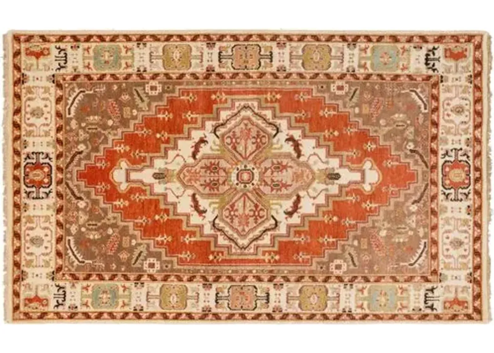 Dion Rug - Rust - Orange - Orange