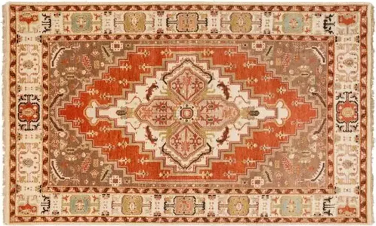 Dion Rug - Rust - Orange - Orange