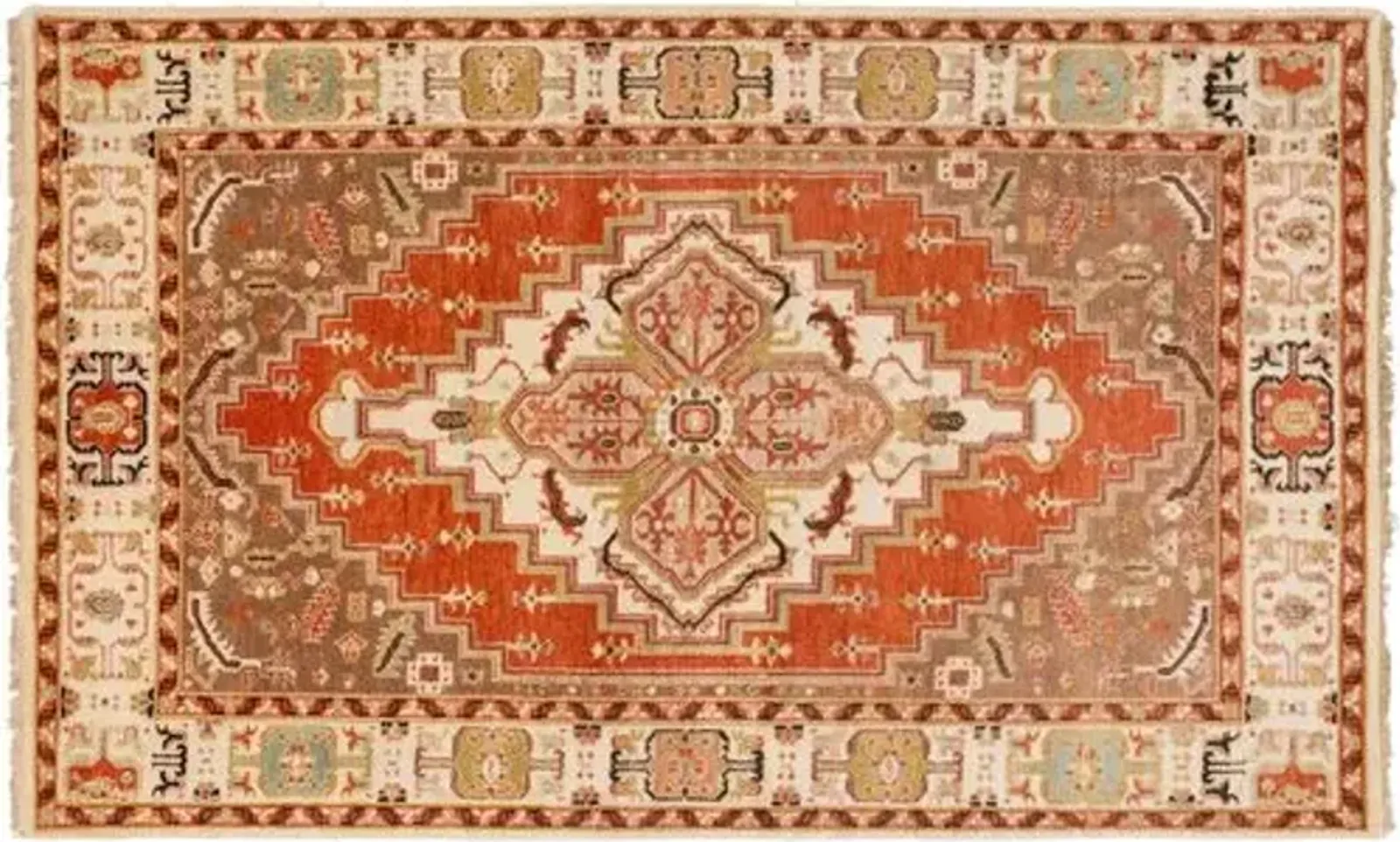 Dion Rug - Rust - Orange - Orange