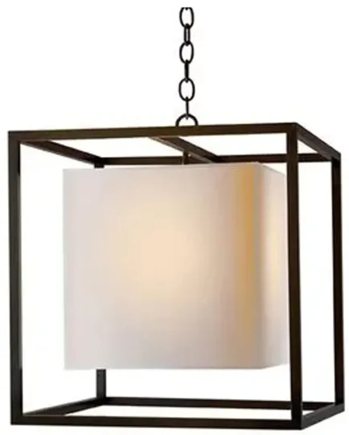 Visual Comfort - Caged Lantern - Bronze - Black