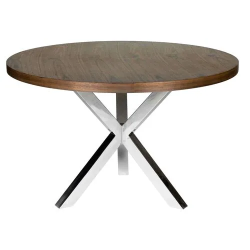 Charlotte Round Dining Table - Walnut