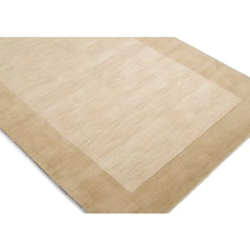 Lombard Rug - Beige - Handcrafted - Beige