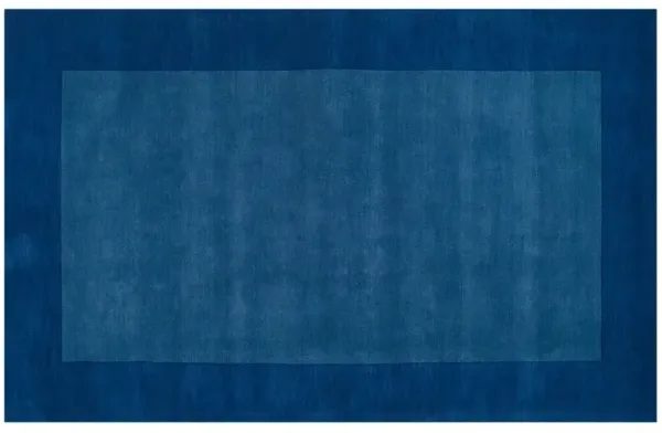 Lombard Rug - Sapphire - Handcrafted - Blue - Blue