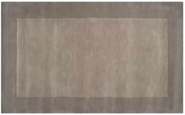 Lombard Rug - Elephant Gray - Handcrafted - Gray