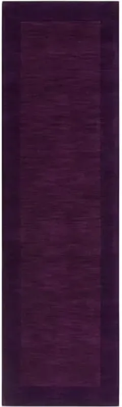 Lombard Rug - Dark Plum - Handcrafted - Purple - Purple