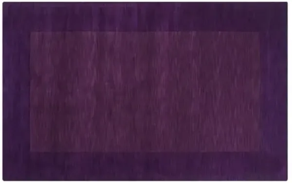 Lombard Rug - Dark Plum - Handcrafted - Purple - Purple