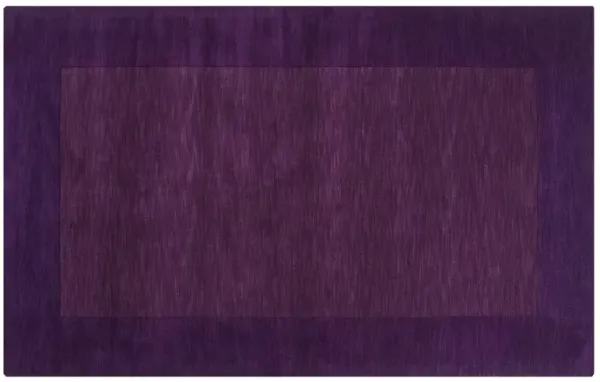 Lombard Rug - Dark Plum - Handcrafted - Purple - Purple