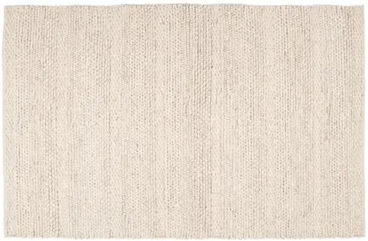 Summit Flat-Weave Rug - Parchment - Ivory - Ivory