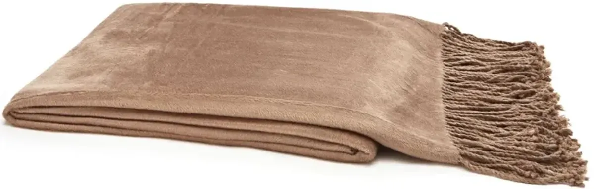 Vibrant Bamboo Throw, Sand