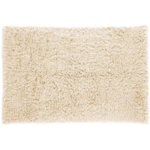 Flokati Shag Rug - Natural - Ivory - Ivory