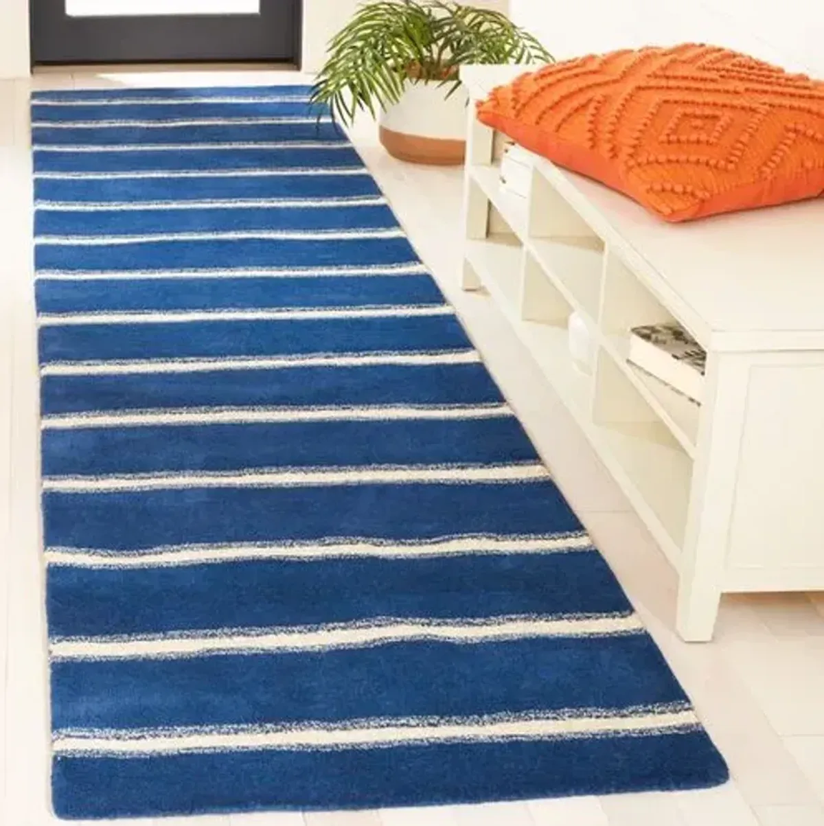 Martha Stewart Chalk Rug - Navy - Blue - Blue