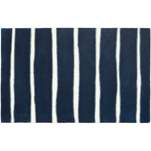 Martha Stewart Chalk Rug - Navy - Blue - Blue