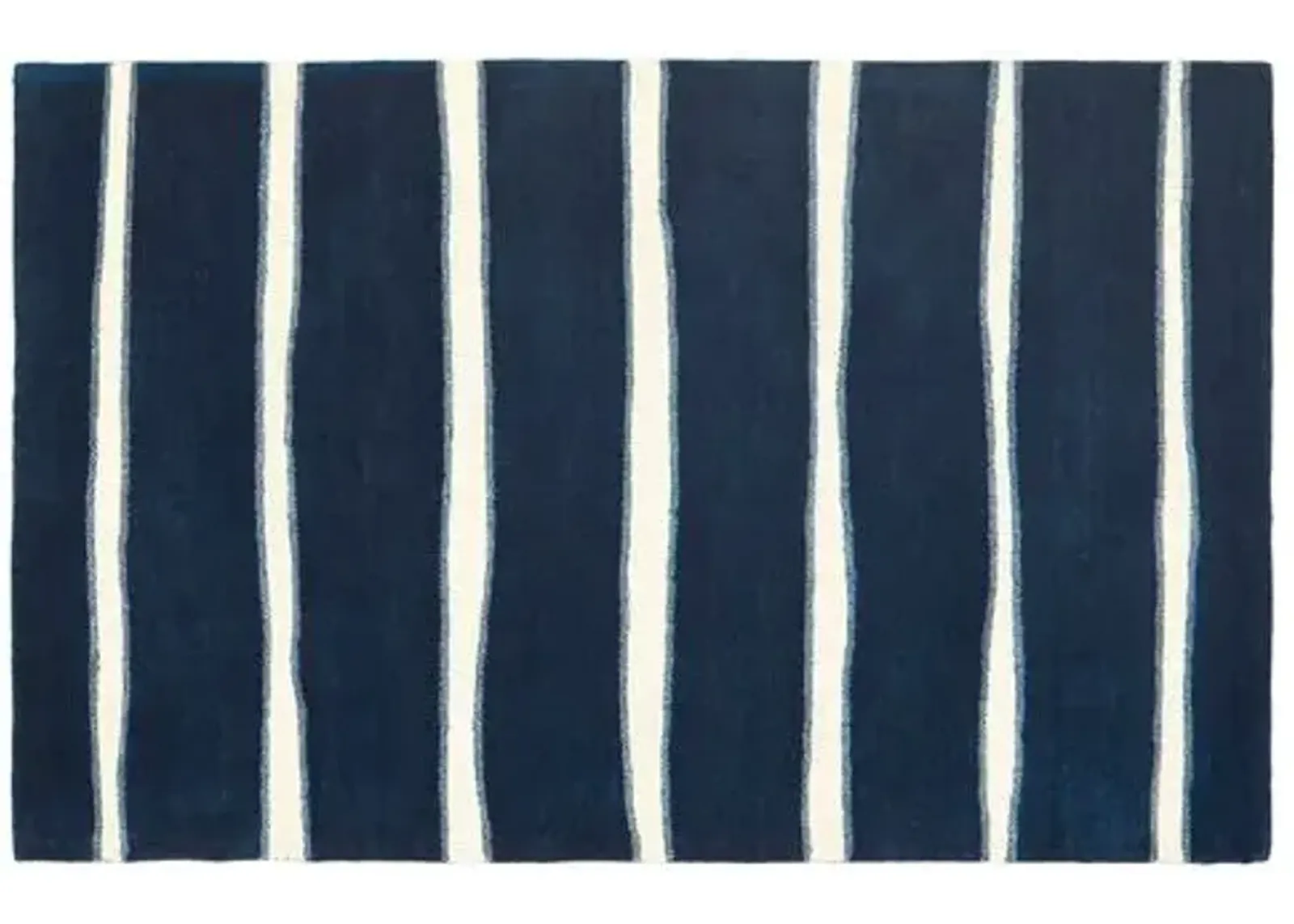 Martha Stewart Chalk Rug - Navy - Blue - Blue