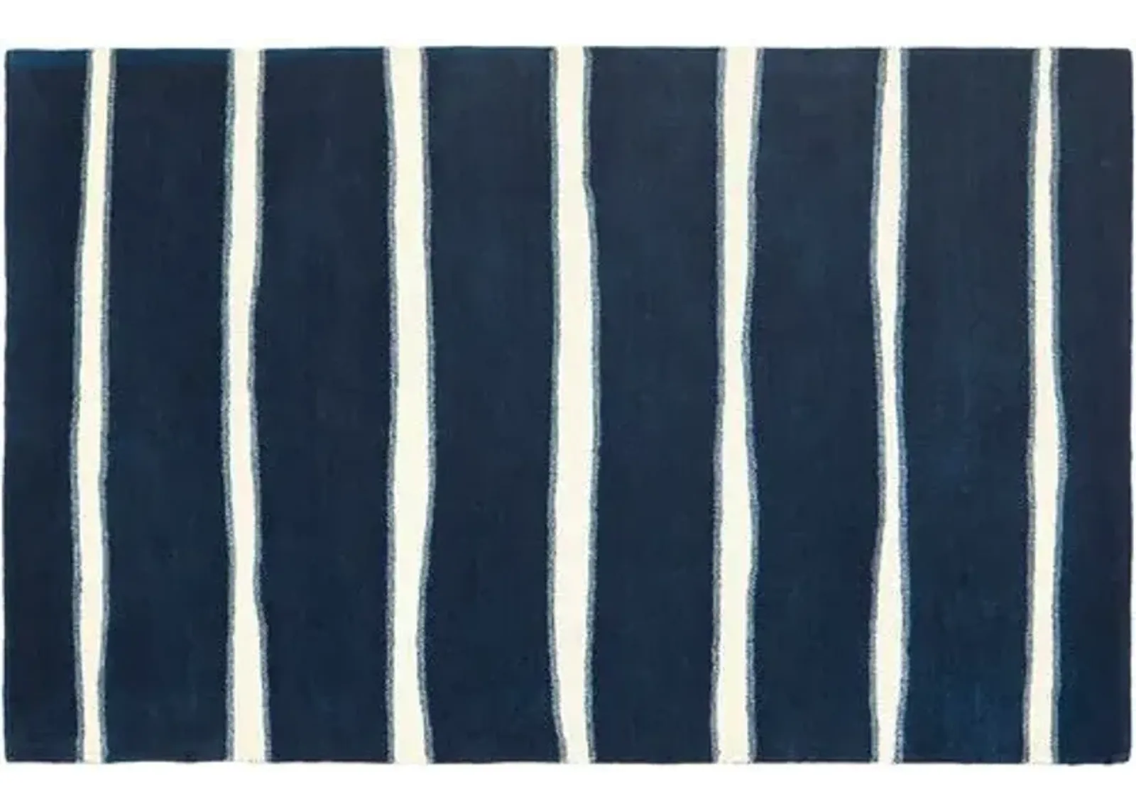 Martha Stewart Chalk Rug - Navy - Blue - Blue