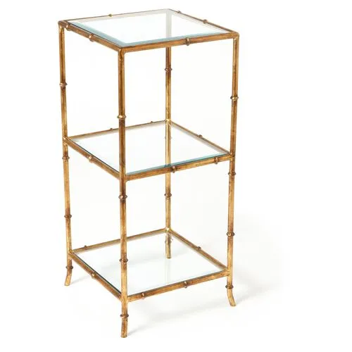 Kenmore Side Table - Gold