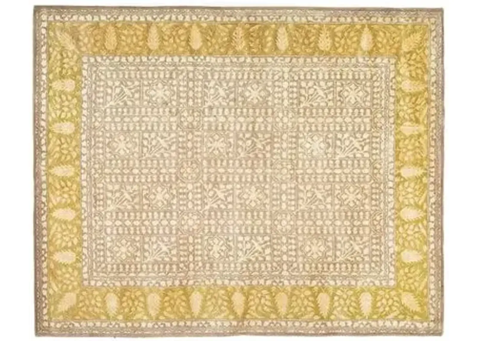 Gieger Road Rug - Beige/Gold - Beige