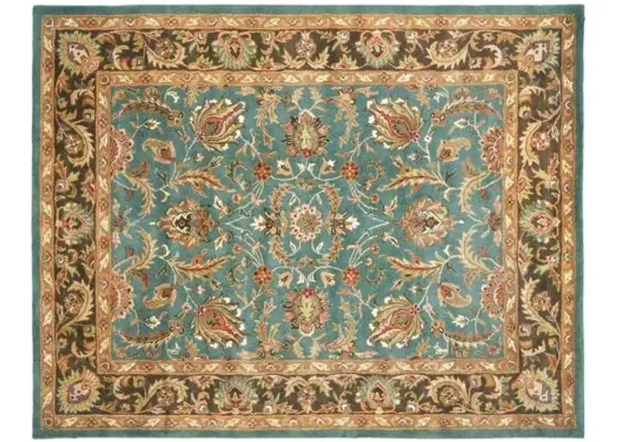 Arabella Rug - Blue/Brown - Brown